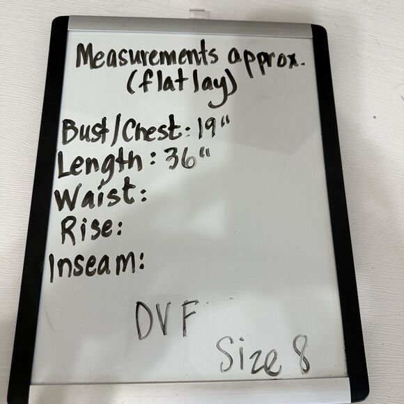 Diane Von Furstenberg Dress Women Size 8 Orange Beige Fauna Cotton Shift Resort - Picture 12 of 12